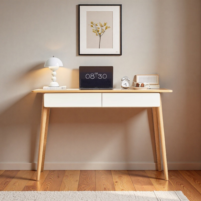Bureau d'écriture Modern Simple, Marron clair, H 29,92 po x l 47,24 po x P 22,04 po