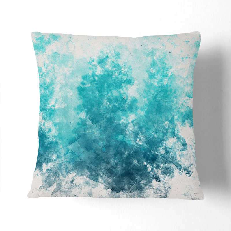 Abstract Square Cushion, Stone, 55cm H x 55cm W x 20cm D