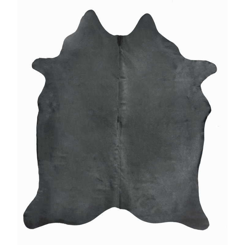 Cowhide Area Rug in Gray