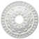 18"OD x 3 1/2"ID x 1 3/8"P Warsaw Ceiling Medallion (Fits Canopies up to 3 1/2")