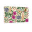 Motif floral de plantes et de fleurs aux couleurs vives et aux feuilles vertes-665262245