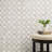 Chateau Lace Geometric 12 in. x 12 in. Polished Marble Mosaic Floor and Wall Tile