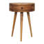Noisette 40cm W Solid Wood Bedside Table