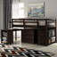 Lit mezzanine simple avec armoire fonctionnelle et coiffeuse portative, bureau d'ordinateur stable,-144199142