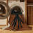 Washable Black Kite Birds Area Rug-1514240843