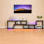 Meuble télé extensible et meuble télé, rangement pour la maison moderne