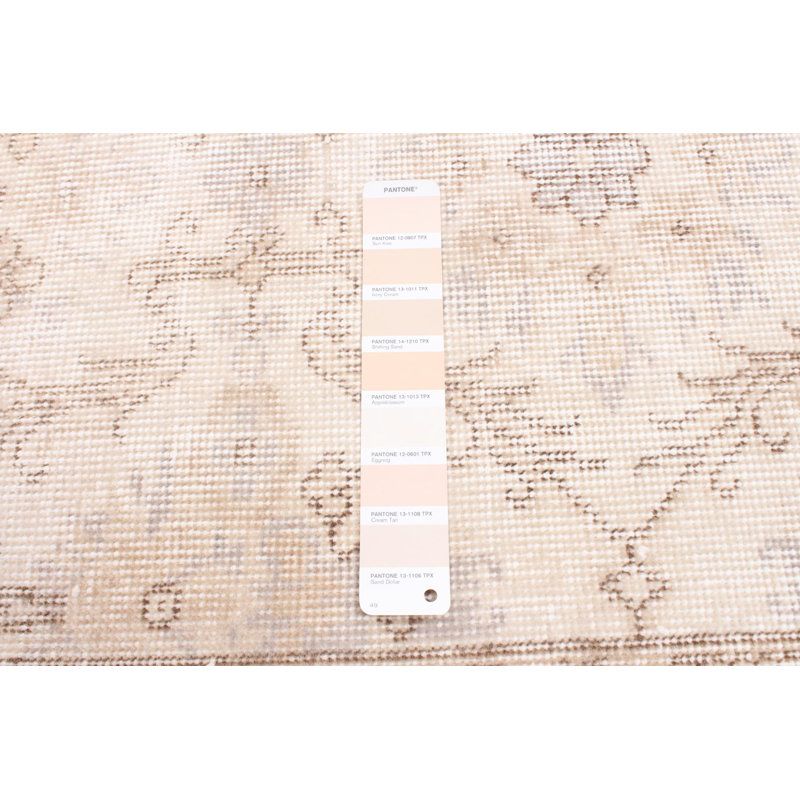Tapis beige Danuel Vintage 4 pi 8 po x 8 pi 7 po