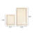 Premium Cotton Bathmat Set (2 Pieces), Cream Color, 19.7 x 23.6 inches & 23.6 x 39.4 inches | 100% Cotton, 0.2 in Pile Height, Non-Slip Underside | Machine Washable for Easy Care, Soft & Absorbent-1936296495
