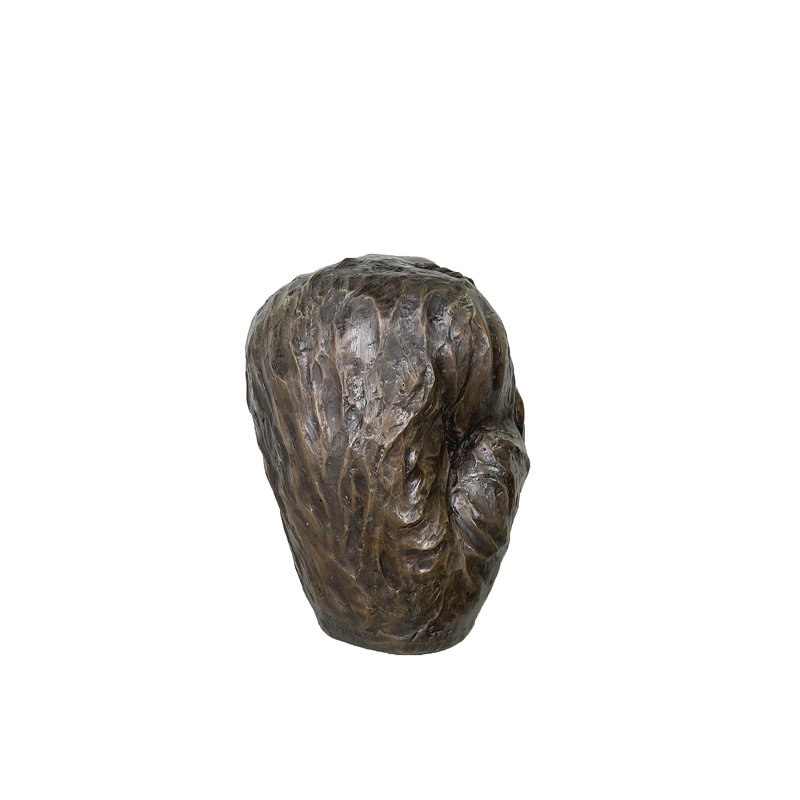Bronze Lonely Monkey Sculpture