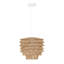 Luminaire suspendu naturel 1 lumière Crosstown