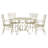 Akeyra 4 - Person Patio Dining Set Round Table-15630572