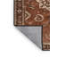 Tapis brun lavable à la machine-1974683215