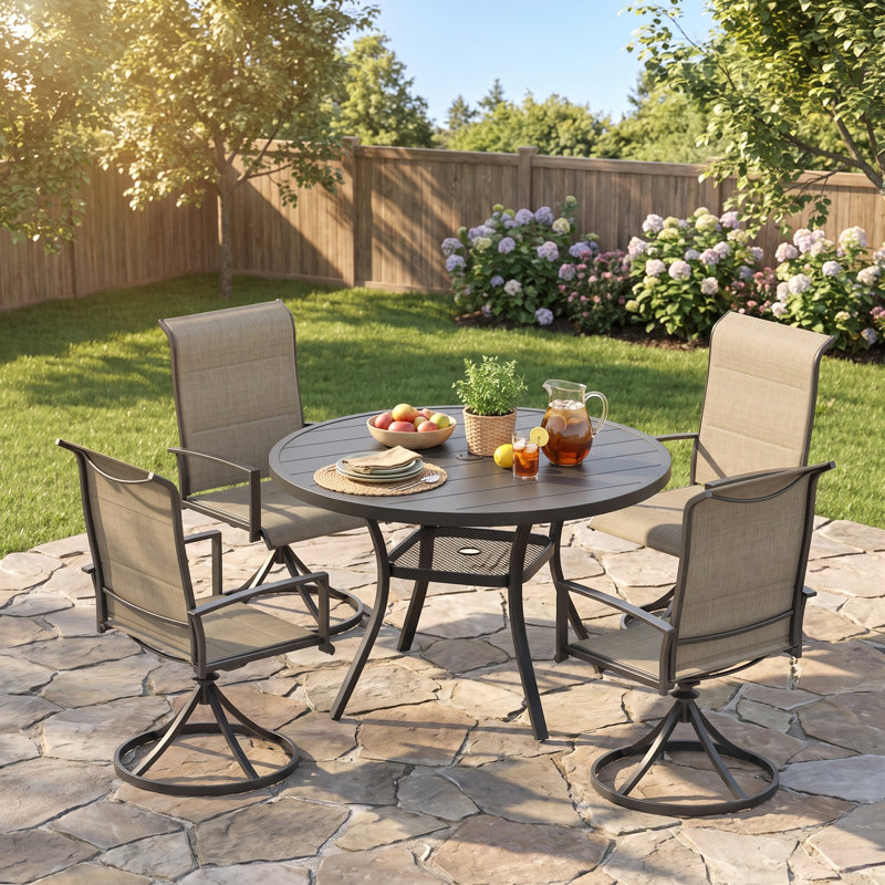 ensemble repas de patio, Black/Black