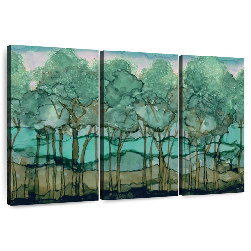 Alvord Green Tree Grove, 36" H x 57" W