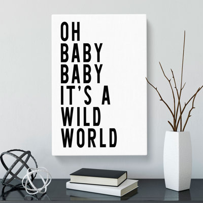 Wild World - Wrapped Canvas