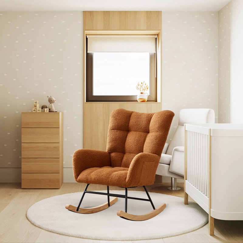 Chaise berçante Teddy