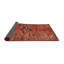 Tapis à motif oriental rouge / brun-515135945