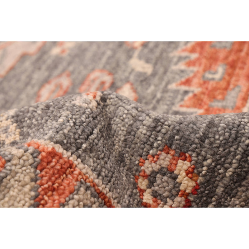 Tapis gris Jules Serapi 9 pi 11 po x 13 pi 7 po
