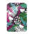 Hello Kitty Touch Pad Mini Tri-Tone Makeup Mirror with Animal Print Flip Cover and LED Strip