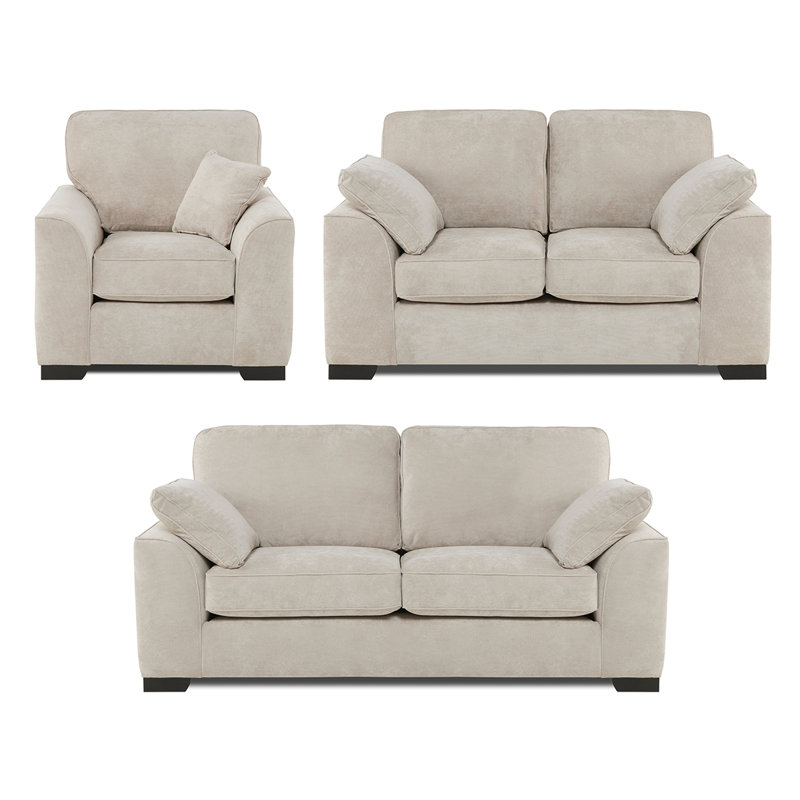 Humboldt 3 - Piece Living Room Set, Silver
