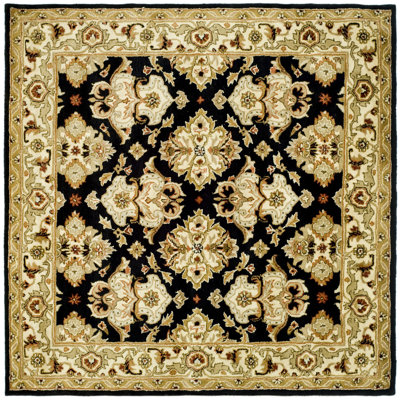 Balthrop Hand Tufted Wool Traditional Rug