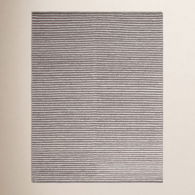 Cleodora Handmade Ivory/Dark Brown Rug