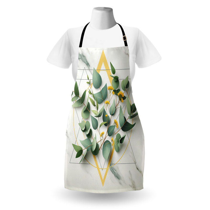 No Pattern Bib Apron