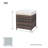 Theone 8 - Person Wicker Patio Dining Set with Square Table , Cushions Included