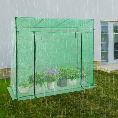 66.9X78.4X30.3” Green House Kit With Window