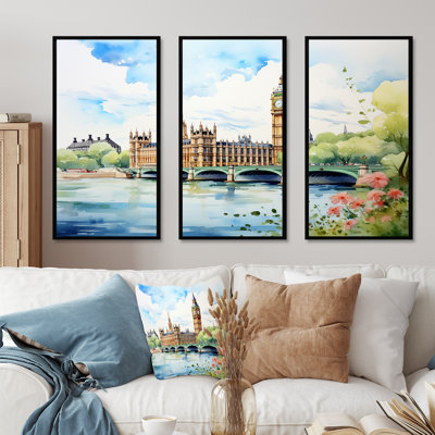 Big Ben London Skylines III - City London, art mural