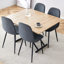 Ensemble multifonctionnel de table et de chaises pour diverses occasions avec un design relevable et des chaises confortables-1180992192-1180992194
