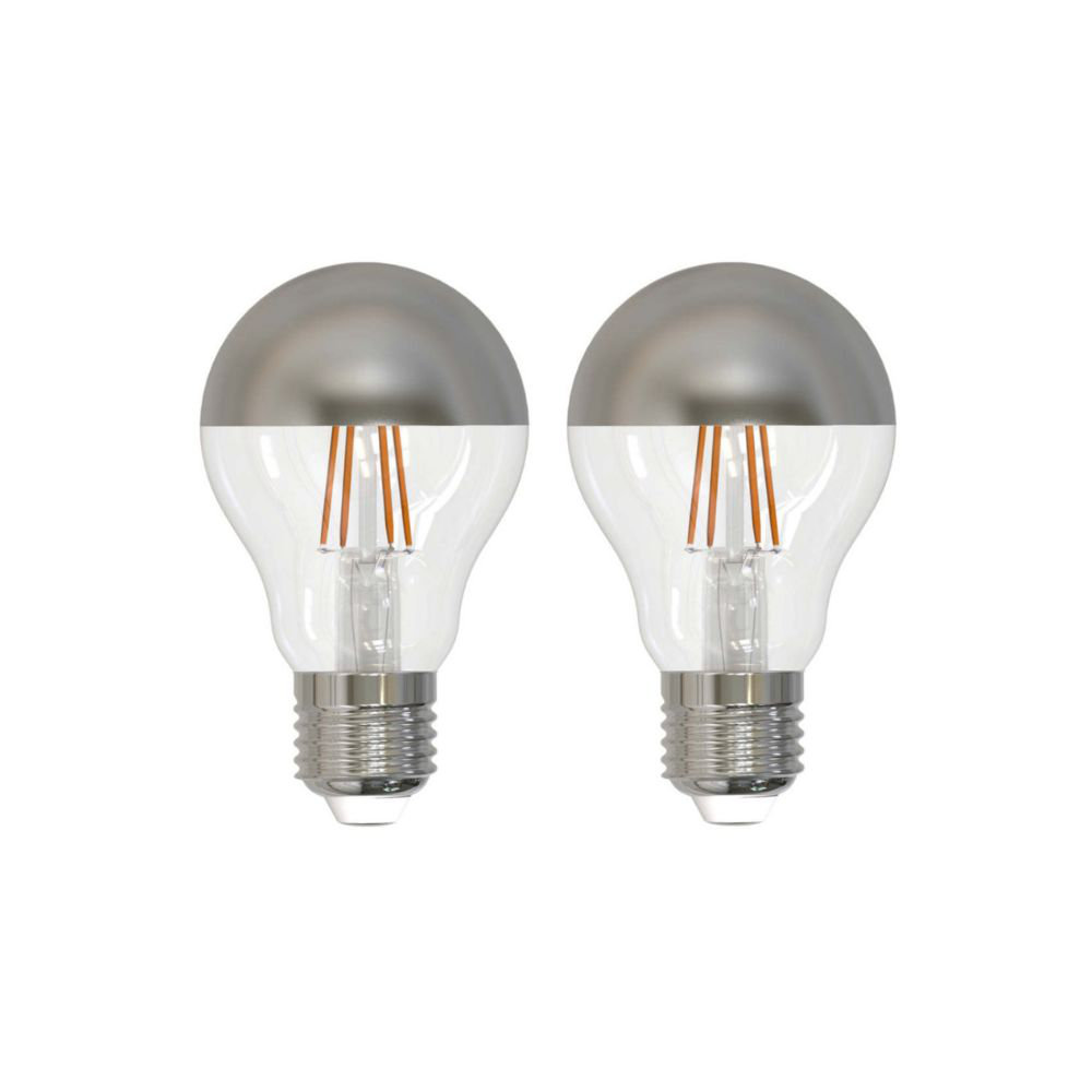 40 Watt Equivalent A19 E26/Medium (Standard) Dimmable 2700K LED Bulb (Set of 2) Bulbrite Industries