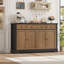 Buffet de 54 po Shondolyn avec tiroirs, armoires de rangement crédence (tablette réglable)-2000922950