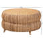 Table basse en rotin et en ruppie maritime Bali & Pari Roma