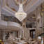 Lustre luxueux en cristal K9