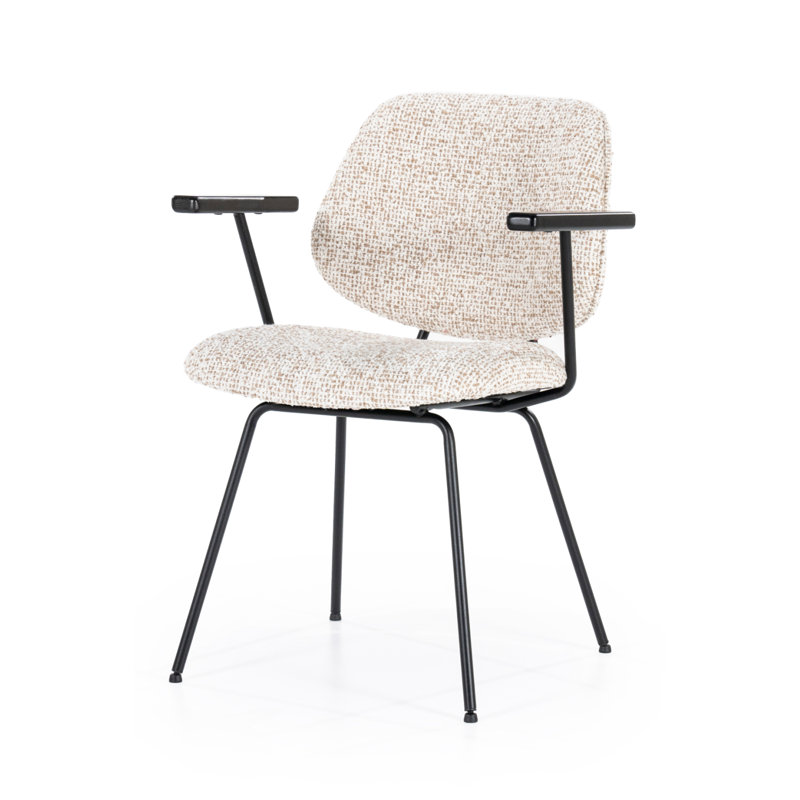 Fauteuil Jon, Beige