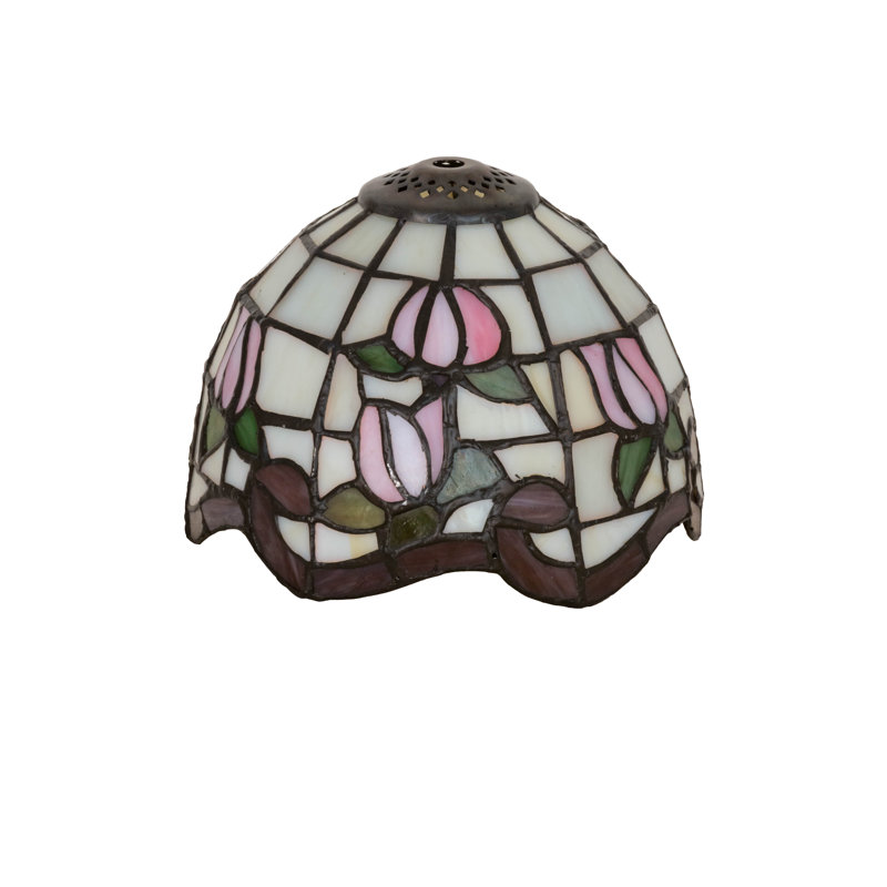 Dome Lamp Shade, Beige/Pink/Green/Purple
