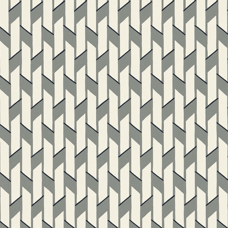 Papier peint Schumacher x David Oliver Empire, Loup