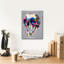 «Skull» par Artpoptart, art mural sur toile-176917329