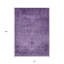 Tapis oriental lavable 10 po x 14 po mauve à motif oriental lavande