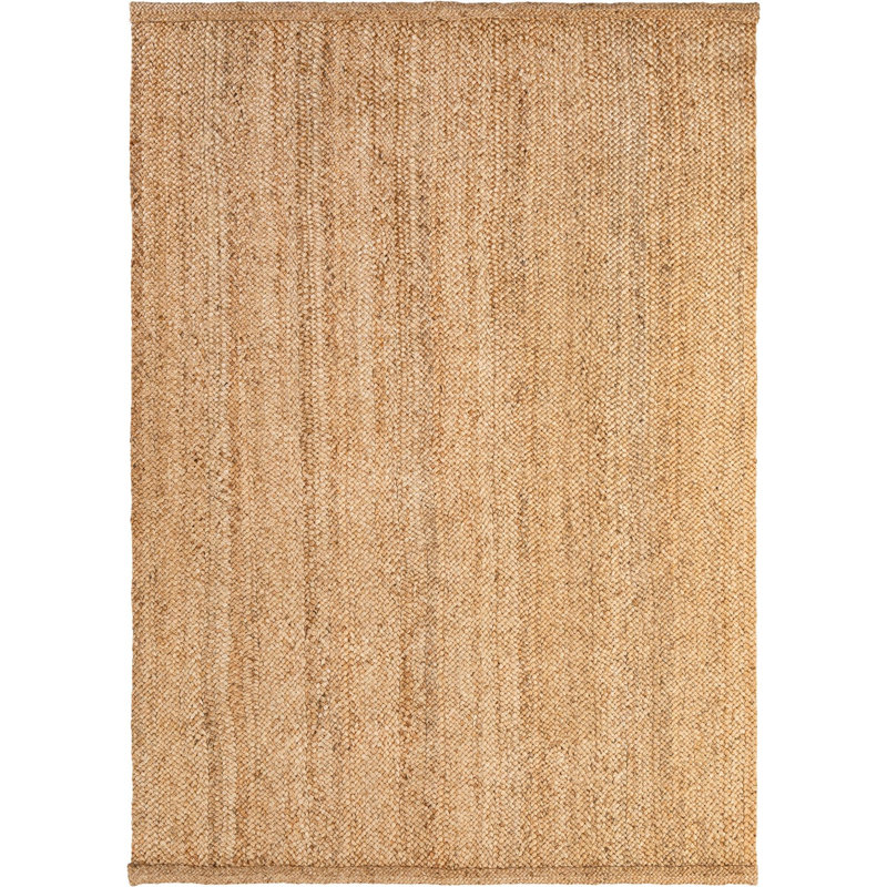  Tapis en jute tressé Braye Heirloom, Rectangle 8 pi x 11 pi 4 po