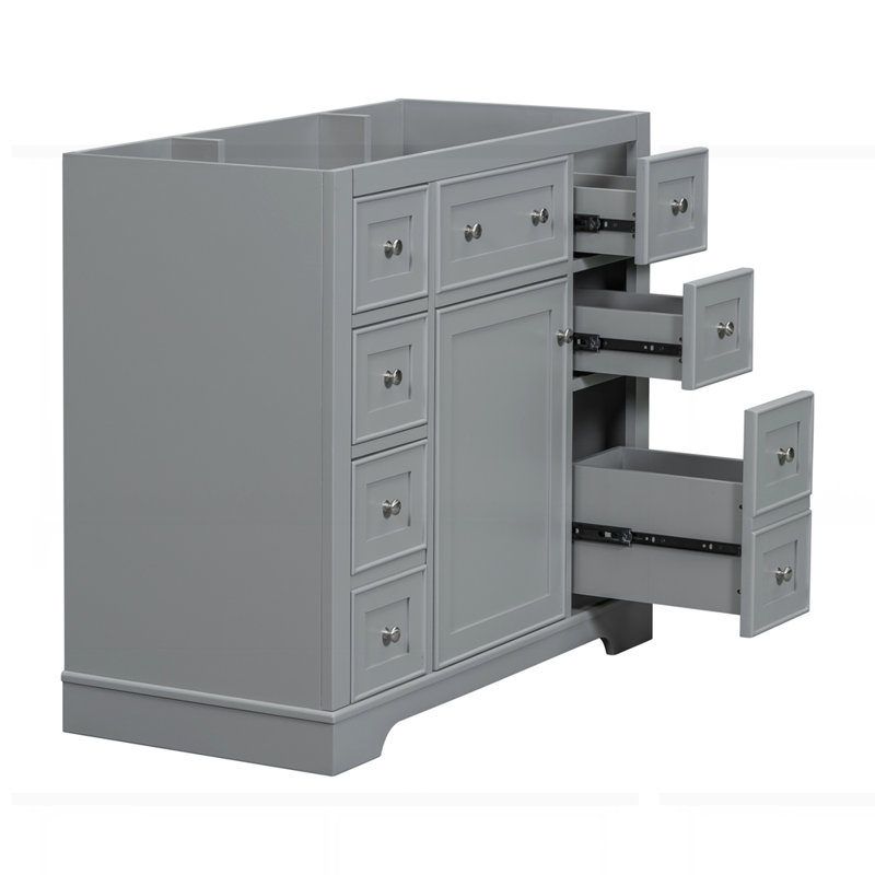 Meuble-lavabo 36 po sans lavabo, Gris