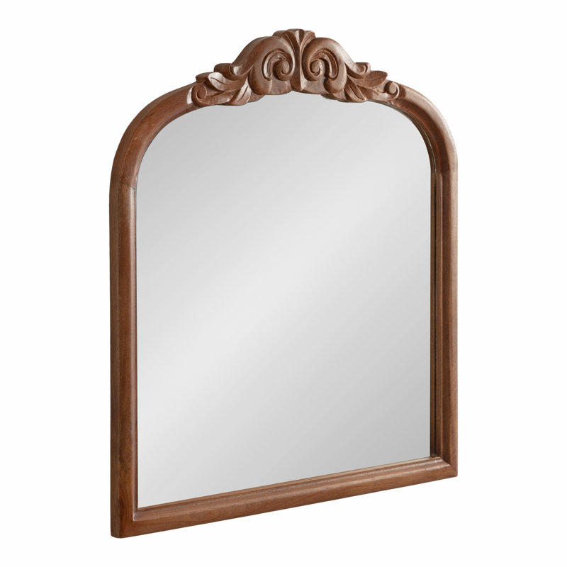 Arendahl Mango Wood Vintage Arched Wall Mirror