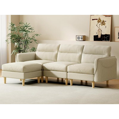 Canapé modulaire convertible 4 pièces 4 pièces