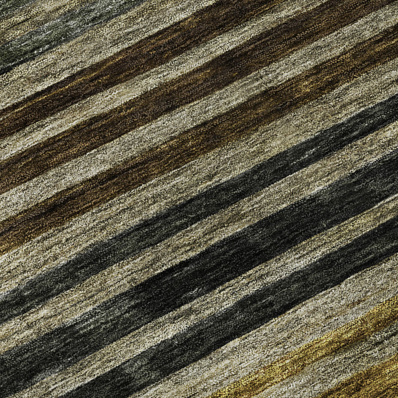 Premium Machine Washable Marasco AMF1641 Stripes Rug, Runner 2'3" x 7'6"