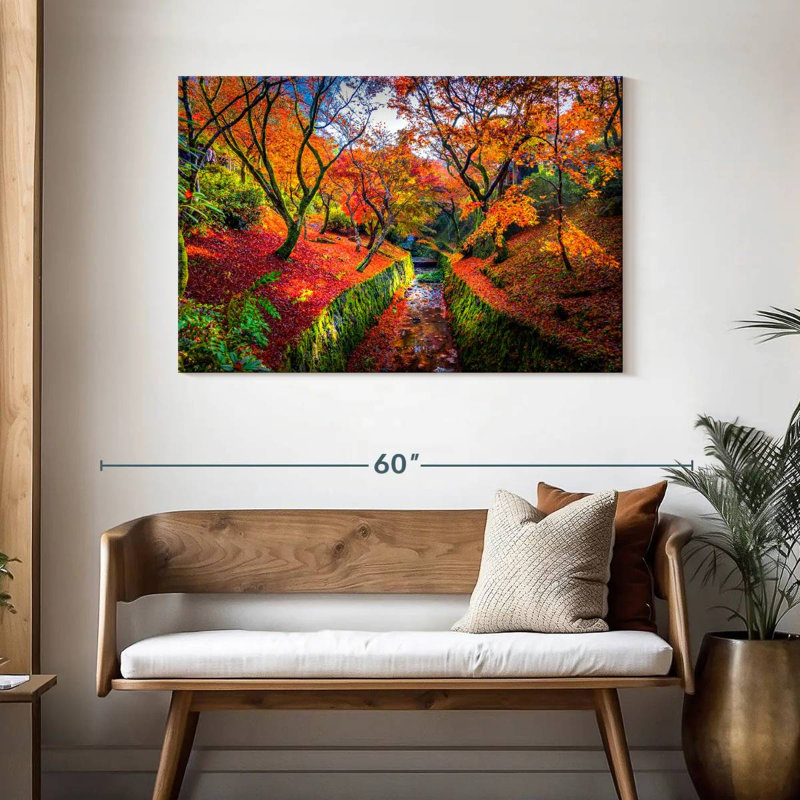 Alvord Dried Up Autumn Canal, 30" H x 45" W