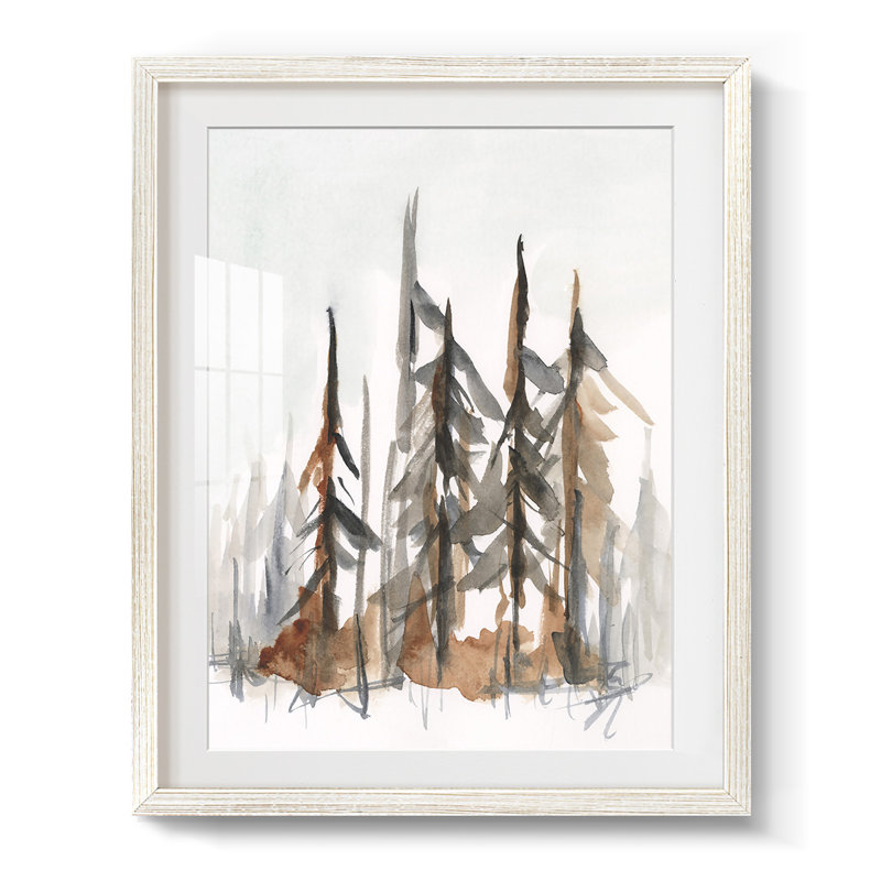 Embellished Coastal Plain I -Gallery Wrapped Canvas, 19.5" H x 16.5" W, White