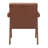 Velveteen Faux Leather Armchair-131656978-131656979