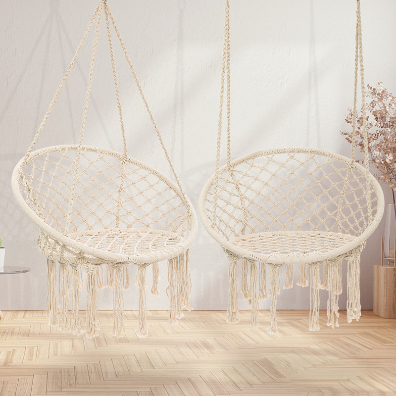 Alejandro 1 Person Chair Hammock, White