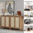 Safura 34.3" W 3-Shelve Solid Wood Sideboard-1333447933-1332015182